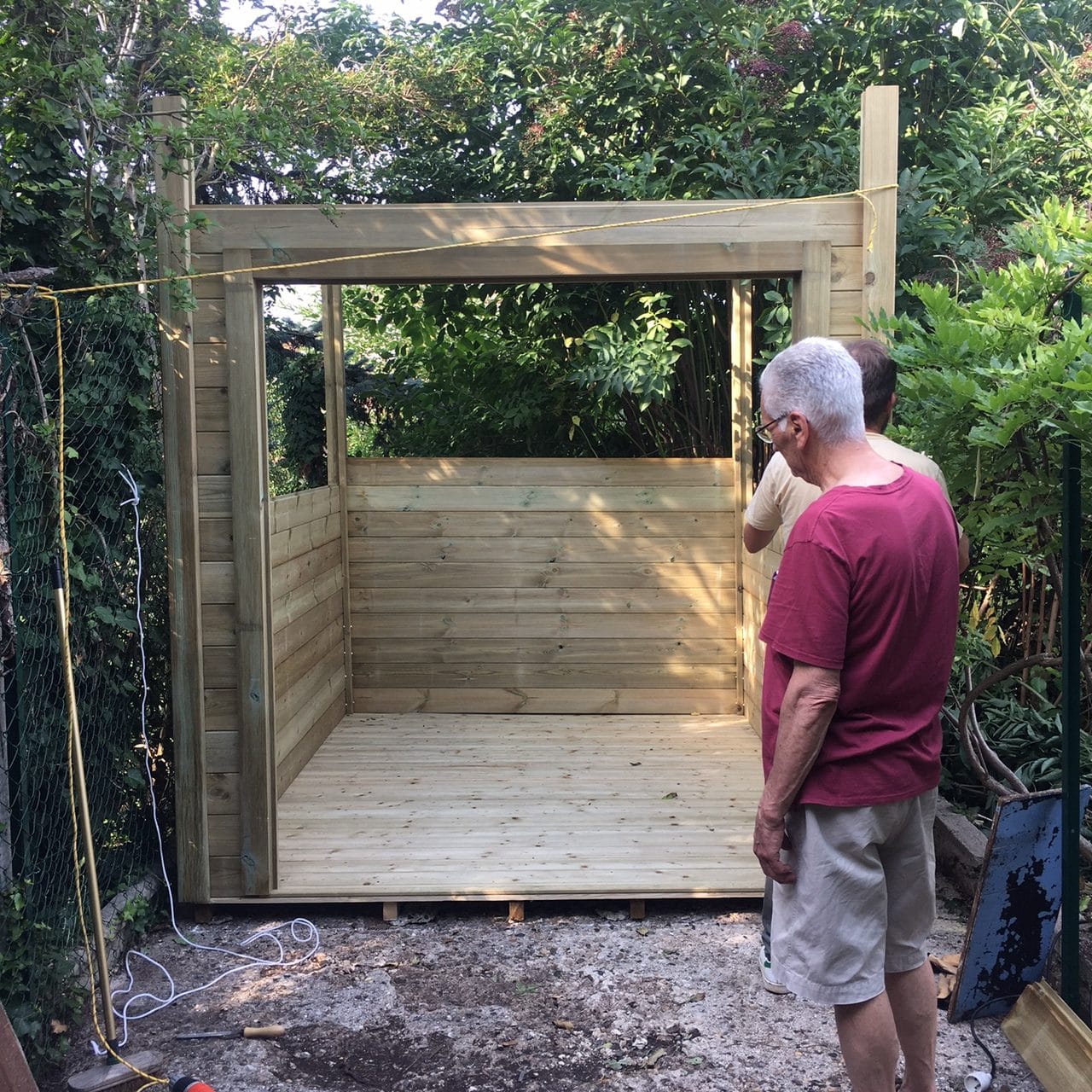 abri français traité autoclave