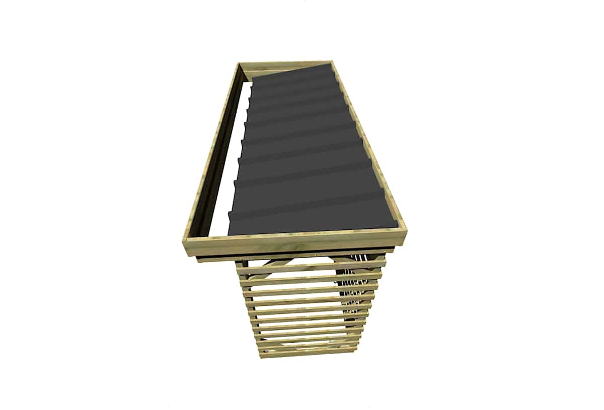 ABRI Bûches traité Autoclave