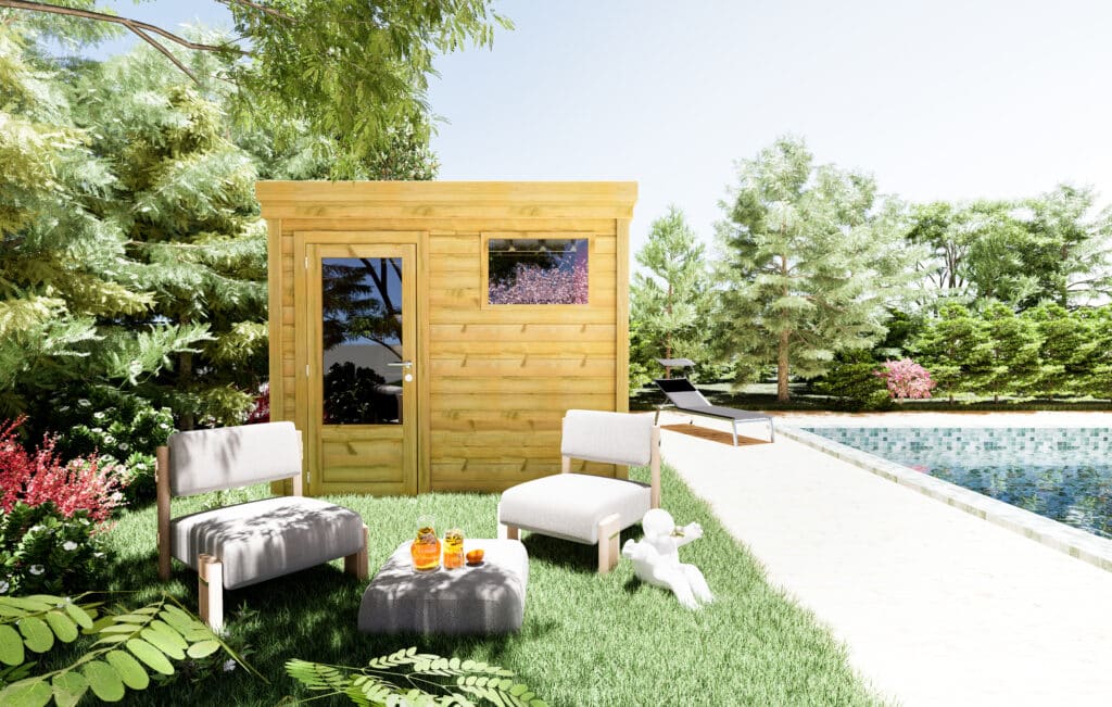 Jardin bois