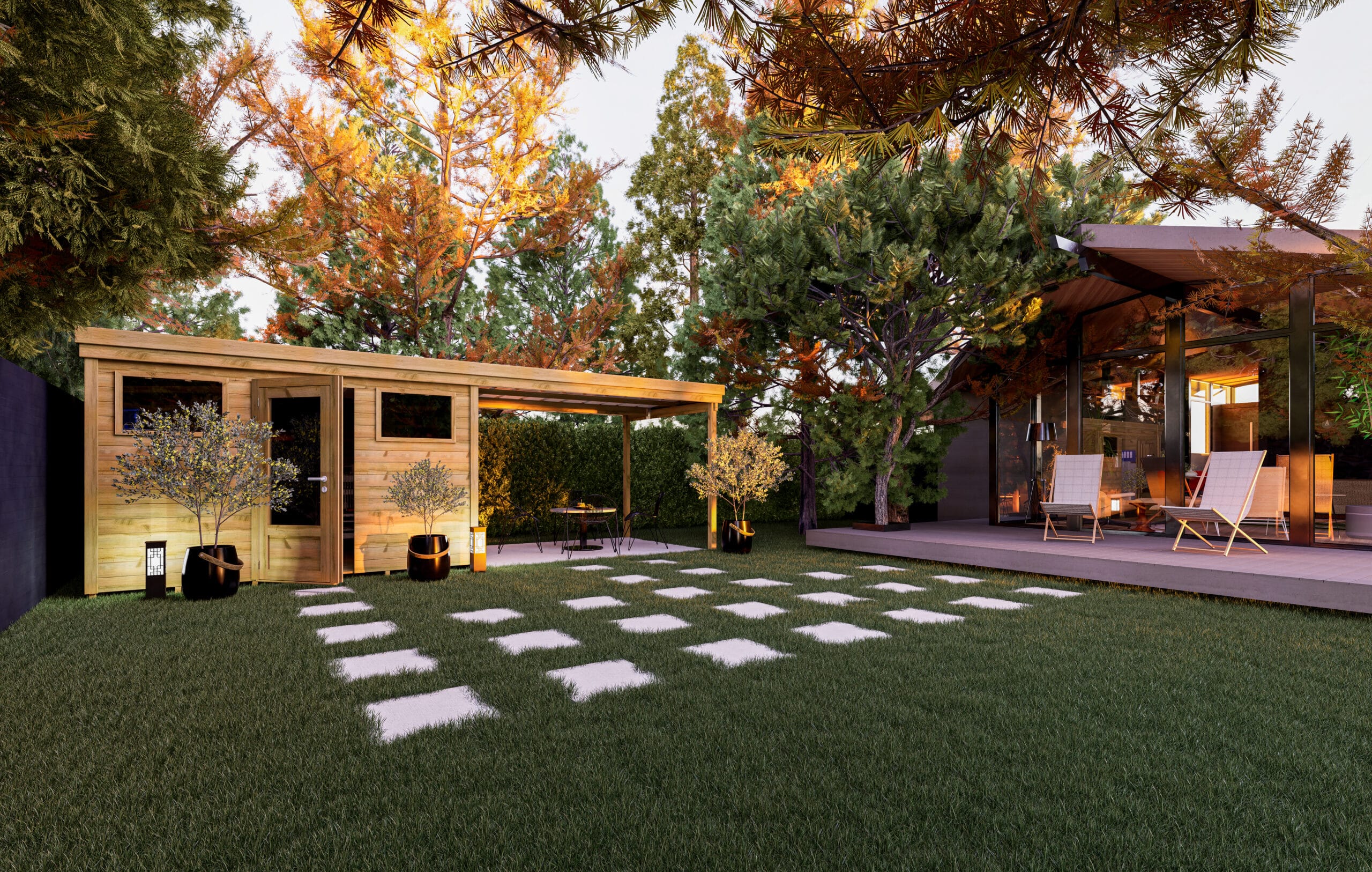 Configurez le votre Téléchargez la notice de montage Positionnez ce modèle en réalité augmentée dans votre jardin. Flashez ce QR-code ou restez appuyé si vous êtes déjà sur mobile