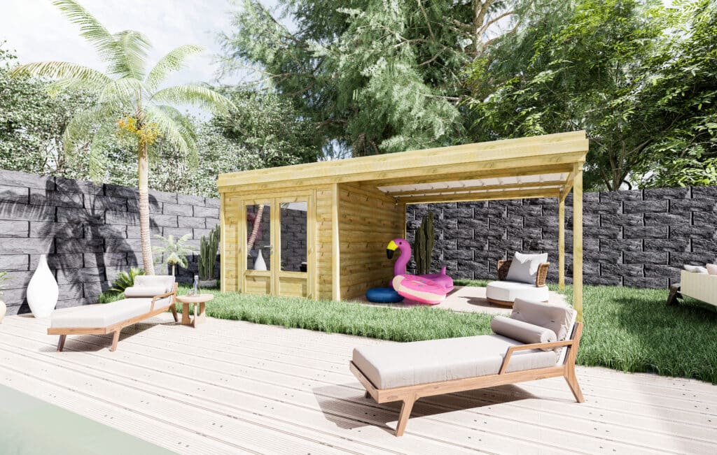 abri de jardin - zoom produit
