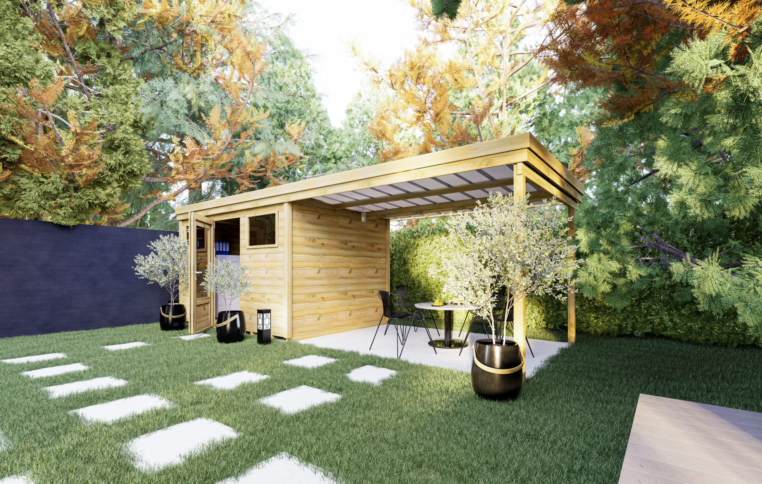 Configurez le votre Téléchargez la notice de montage Positionnez ce modèle en réalité augmentée dans votre jardin. Flashez ce QR-code ou restez appuyé si vous êtes déjà sur mobile