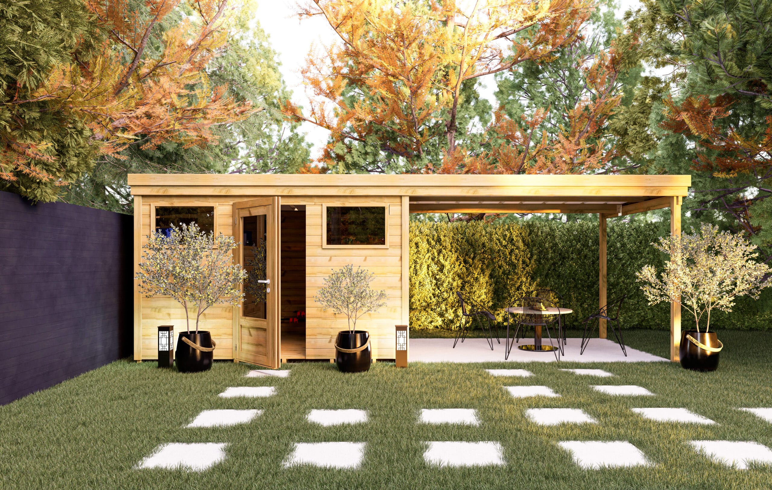 abri pool house produit