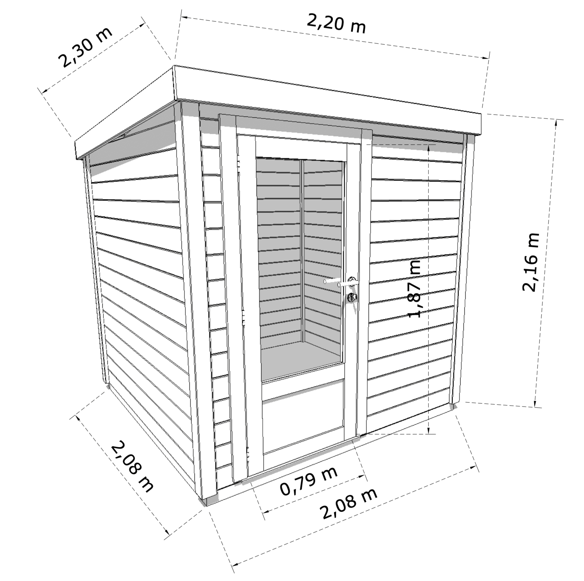 Téléchargez la notice de montage Positionnez ce modèle en réalité augmentée dans votre jardin. Scannez ce QR-code ou maintenez votre doigt dessus si vous êtes déjà sur mobile &nbsp; LIVRÉ EN 5 JOURS Ce modèle est en stock avec un délai de livraison de 5 jours ouvrés. Merci de ne pas tenir compte de la date indiquée dans le suivi de commande.
