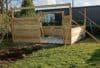 abri de jardin en bois, abri français, assembler soi même un abri de jardin en bois