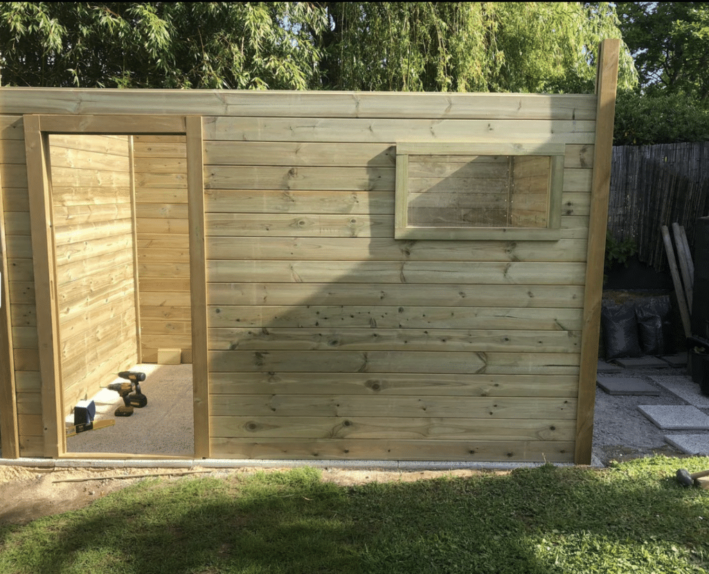 Avis client abri jardin bois