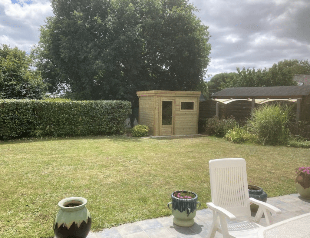 Avis client abri jardin bois
