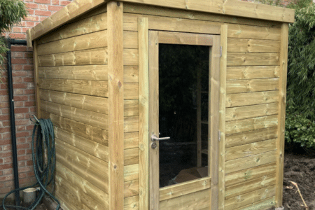abri de jardin en bois - avis client