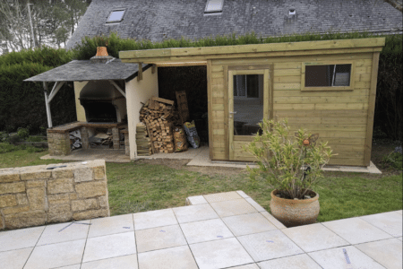 abri de jardin en bois - avis client