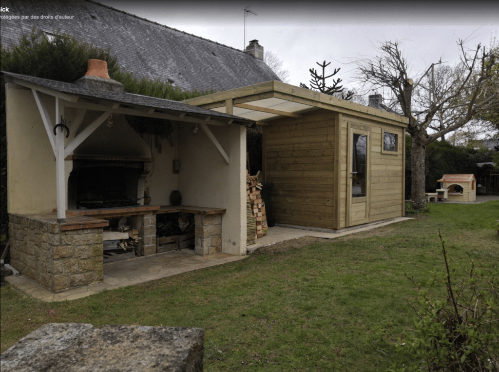 Avis client abri jardin bois