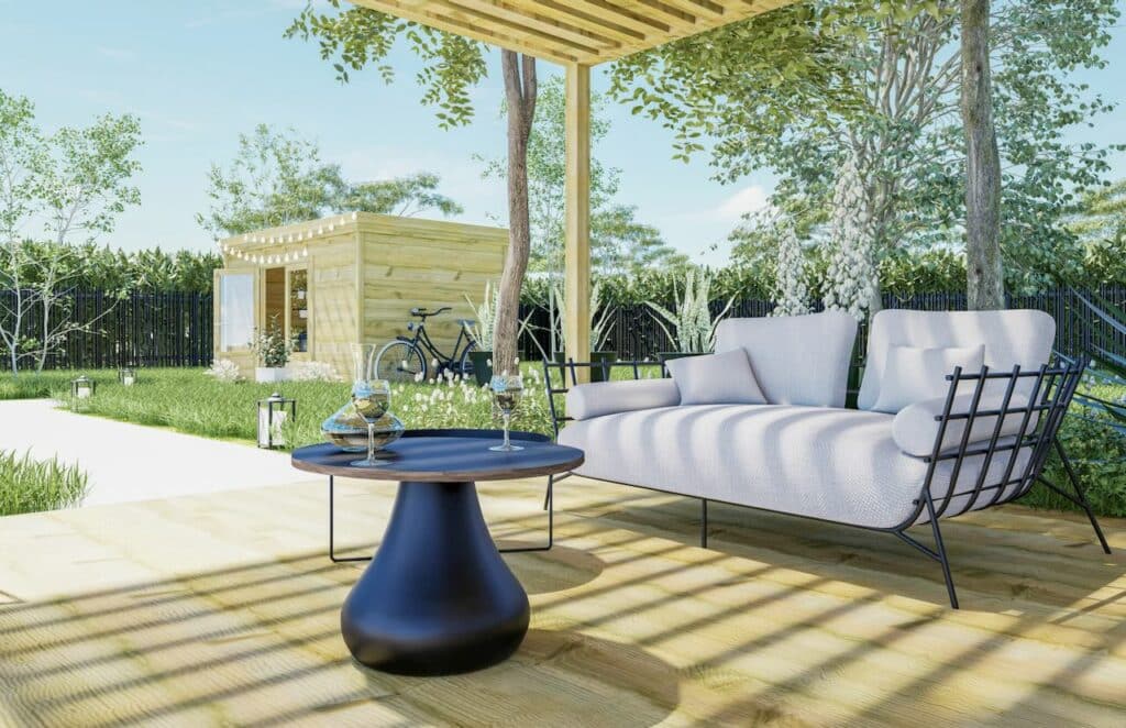 Découvrez nos différents produits : abris de jardin préconçus, abris sur mesure, abris bûches, clôtures en bois, Pergolas bois, Terrasses en bois et Studios Français. Des solutions adaptées pour aménager et embellir votre extérieur avec élégance et durabilité.