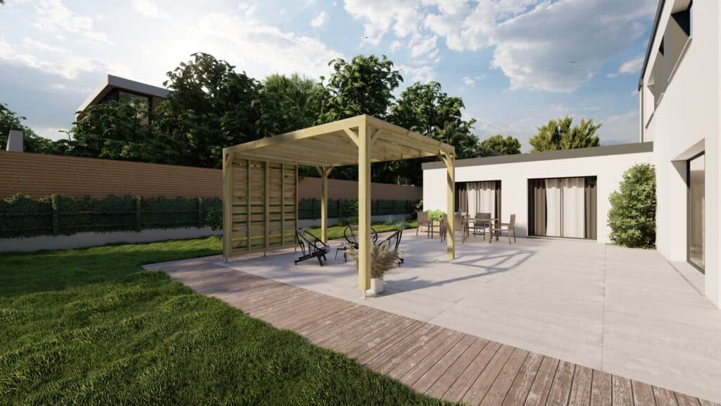 Découvrez nos différents produits : abris de jardin préconçus, abris sur mesure, abris bûches, clôtures en bois, Pergolas bois, Terrasses en bois et Studios Français. Des solutions adaptées pour aménager et embellir votre extérieur avec élégance et durabilité.