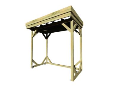 abri bûches - couverture pour abri bûches