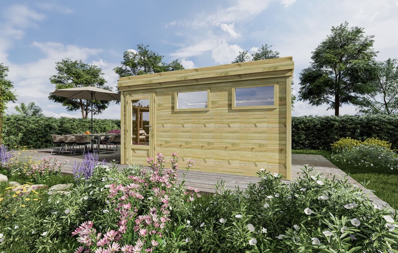 abri de jardin en kit en bois, abri en kit