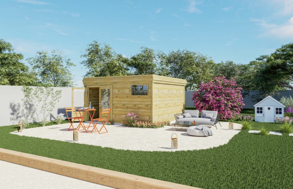 abri de jardin (toiture)