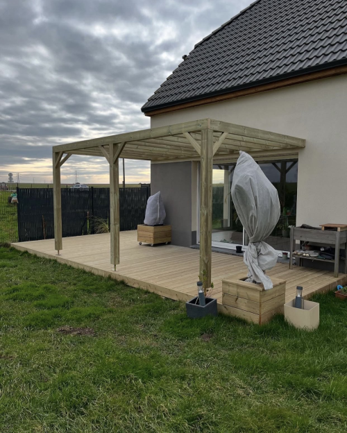 Service de pose - terrasse et pergola