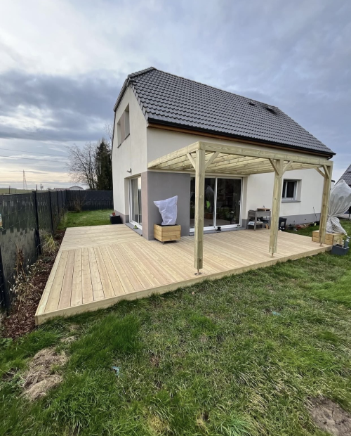 Service de pose - terrasse et pergola
