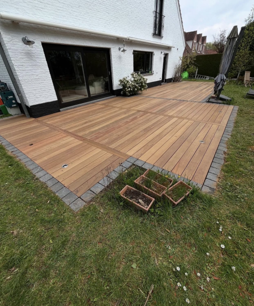 Service de pose - terrasse