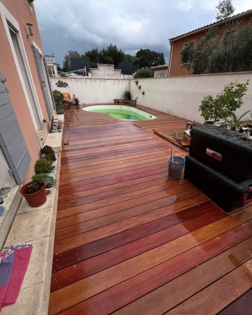 Service de pose - terrasse