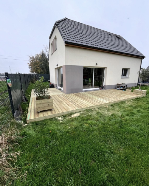 Service de pose - terrasse