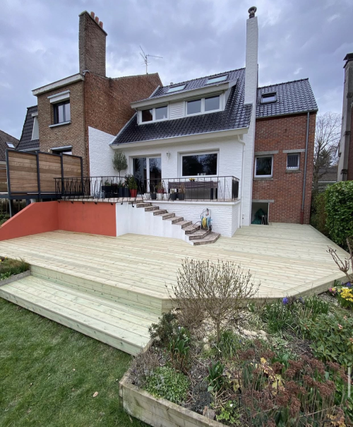 Service de pose - terrasse