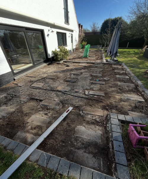 Service de pose - terrasse