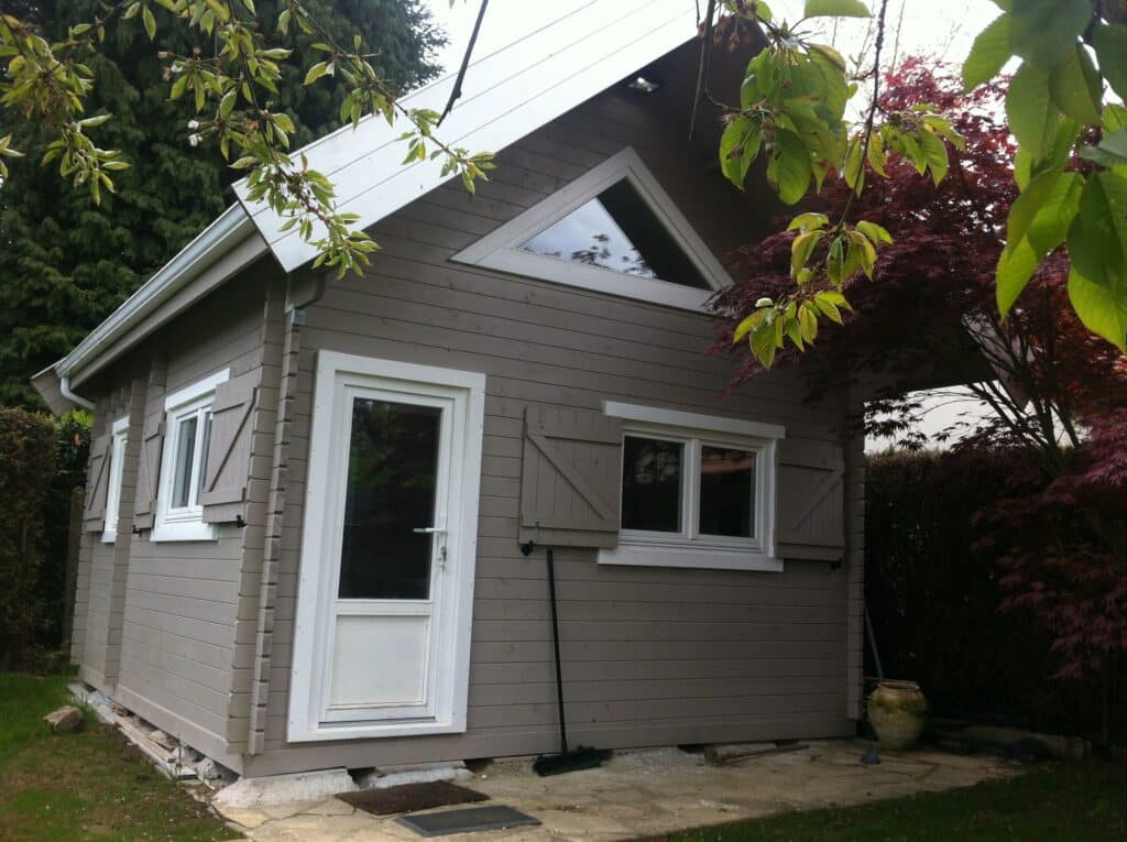 Projet abri jardin bois 100 % sur mesure — studio, garage, carport, abri atypique