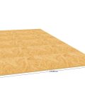 1196x2800x12 👉 Optez pour la performance et la polyvalence avec notre panneau OSB 3 à bords droits 1196 x 2800 x 12 mm – idéal pour vos structures bois et finitions intérieures ! 💪