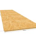 590x2440x18 👉 Optez pour la fiabilité et la facilité de pose avec notre panneau OSB 3 rainuré-languette 590 x 2440 x 18 mm – le choix idéal pour vos planchers et contreventements ! 💪