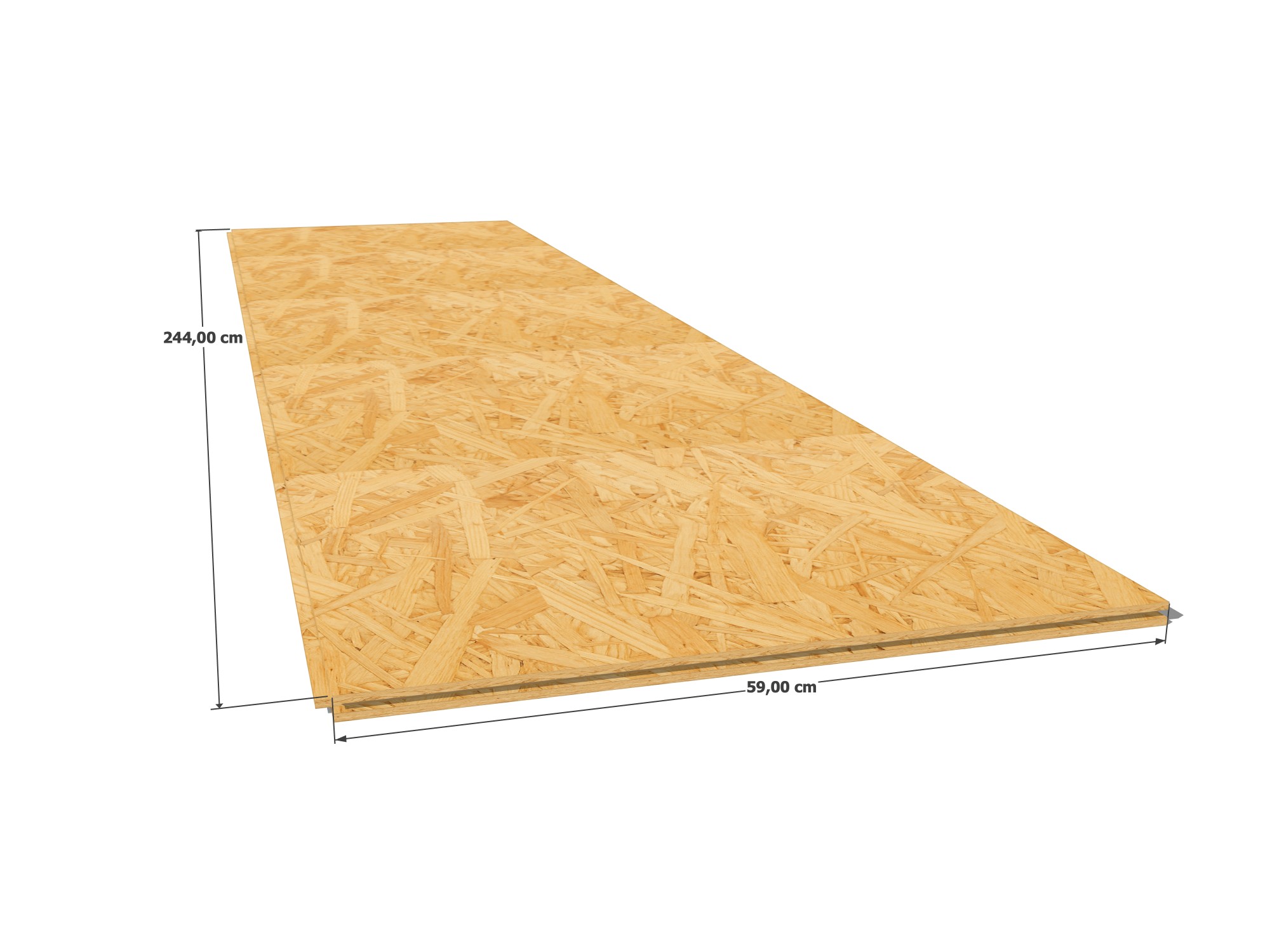 👉 Optez pour la fiabilité et la facilité de pose avec notre panneau OSB 3 rainuré-languette 590 x 2440 x 18 mm – le choix idéal pour vos planchers et contreventements ! 💪