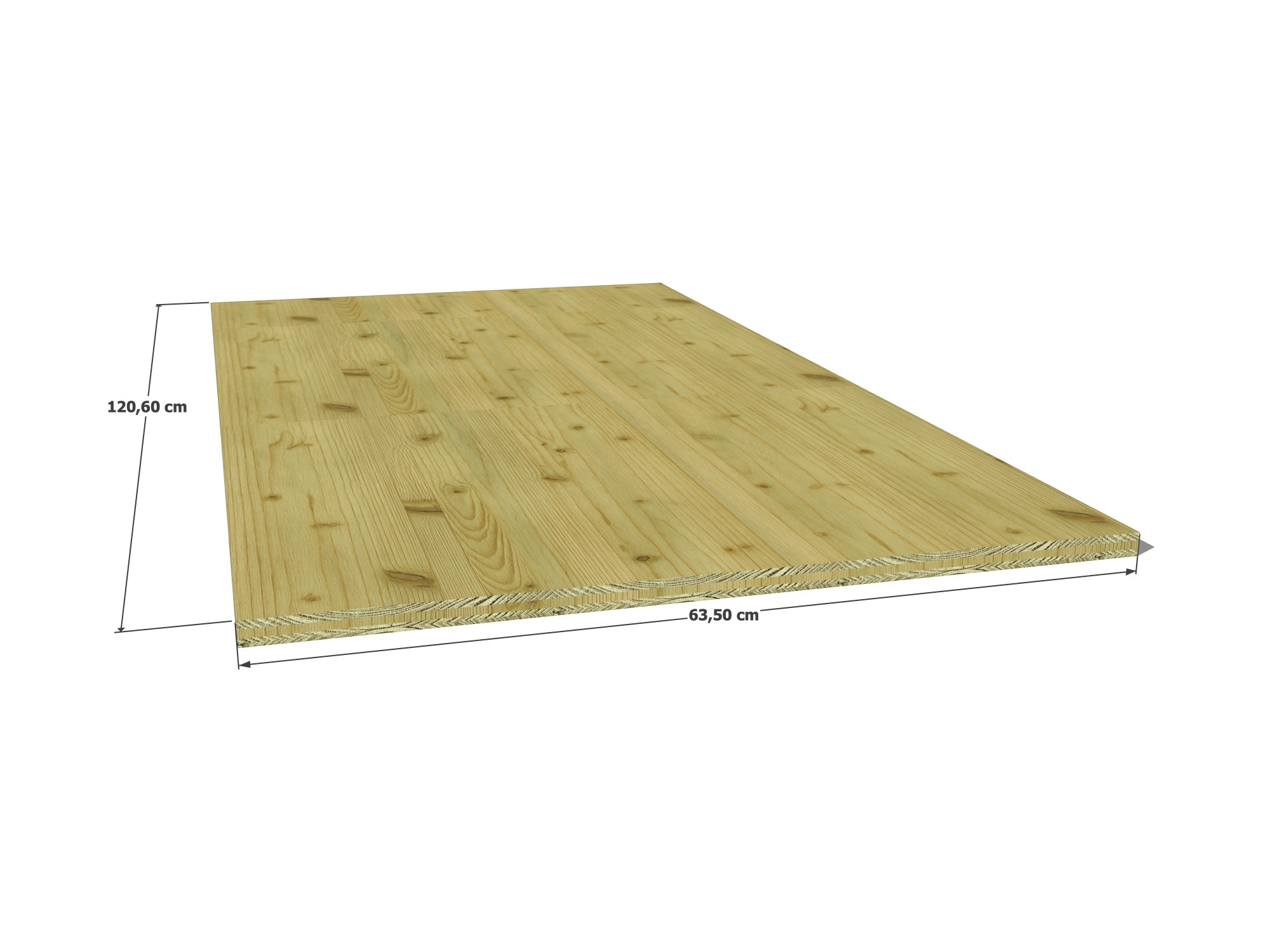 👉 Choisissez la robustesse et la durabilité avec notre panneau 3 plis en épicéa traité autoclave 635 x 1260 x 19 mm – idéal pour vos projets bois extérieurs et décoratifs ! 💪