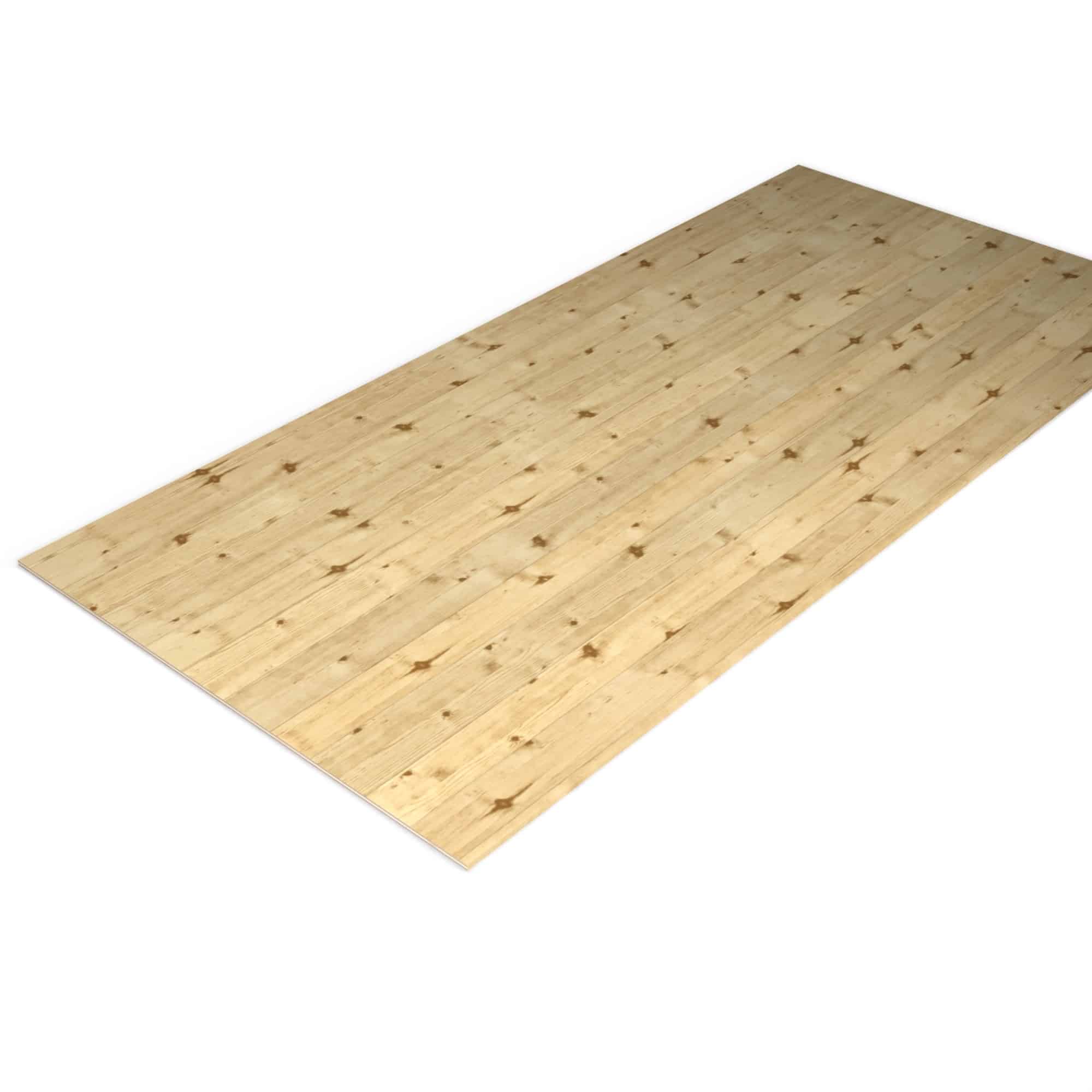 Panneau 3 plis en épicéa – Dimensions 1250x2500 mm – Épaisseur 12 mm, vue principale, Abri Français