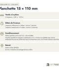 Planchette en pin sylvestre traité autoclave classe 4 – Section 15x110 mm, commande et livraison, Abri Français