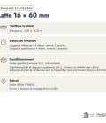 Latte en pin sylvestre traité autoclave vert classe 4 – Section 16x60 mm, commande et livraison, Abri Français