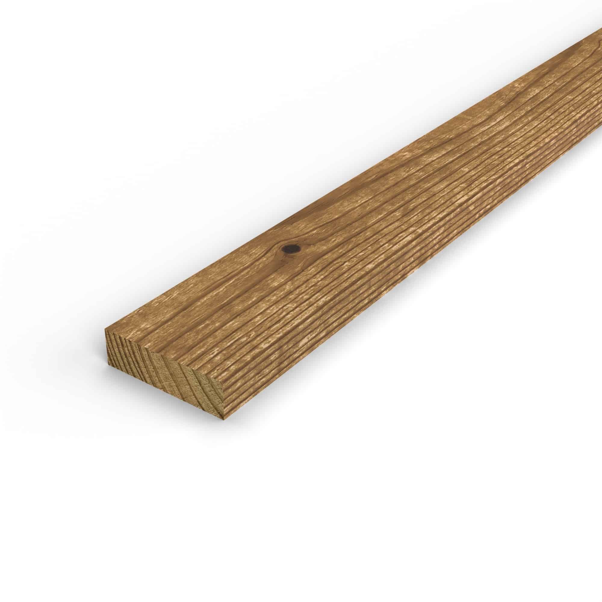Latte en pin sylvestre traité autoclave brun classe 3 – Section 20x70 mm, vue principale, Abri Français