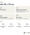 Latte en pin sylvestre traité autoclave gris classe 3 – Section 20x70 mm, en bref, Abri Français