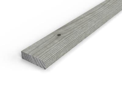 Latte 20x70 grise en pin sylvestre autoclave gris, rabotée : pièce seule