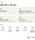 Latte en pin sylvestre traité autoclave vert classe 4 – Section 20x70 mm, en bref, Abri Français