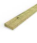 Latte en pin sylvestre traité autoclave vert classe 4 – Section 20x70 mm, vue principale, Abri Français
