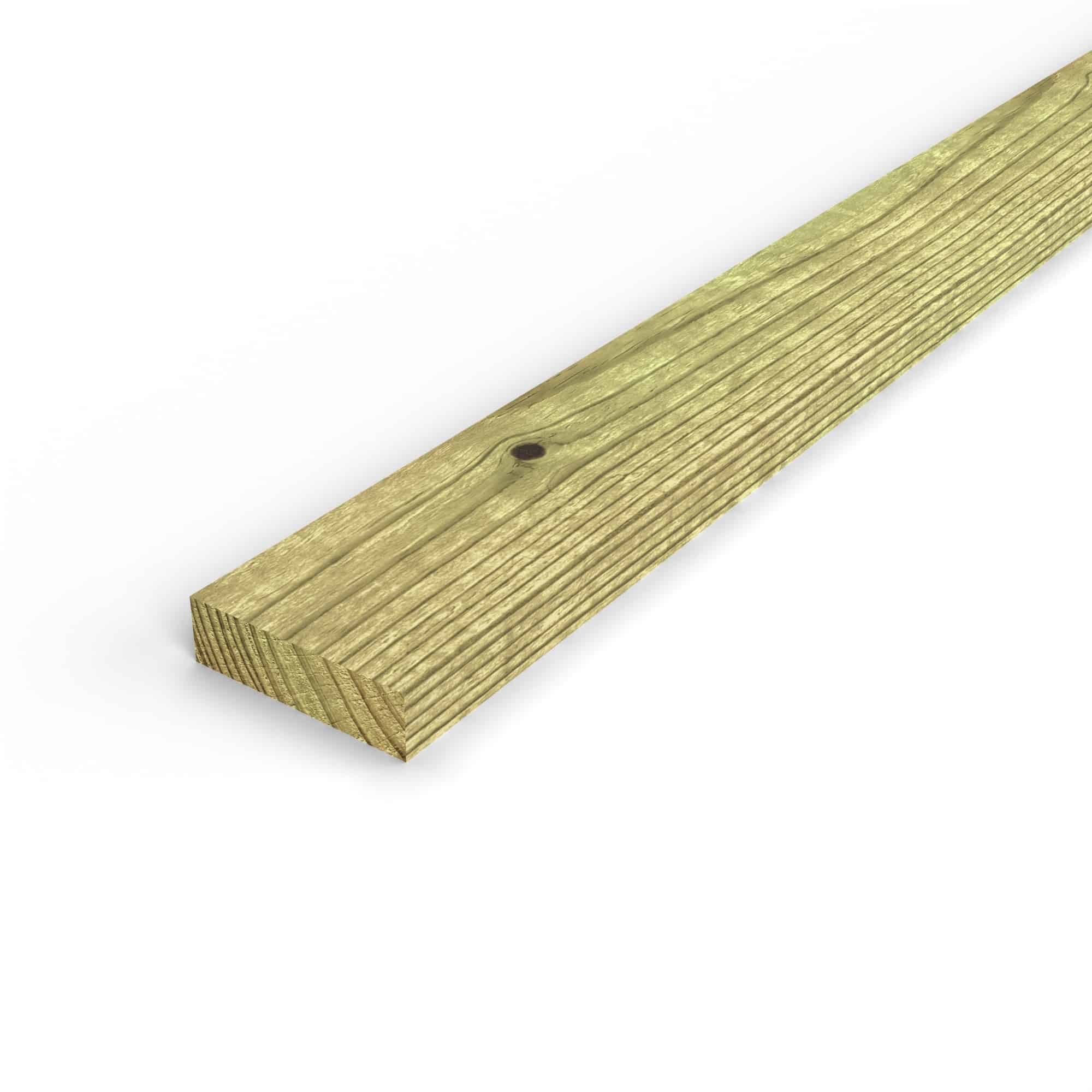 Latte en pin sylvestre traité autoclave vert classe 4 – Section 20x70 mm, vue principale, Abri Français