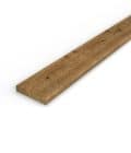 Lame terrasse pin marron 27x145 mm, pin de Suède traité : piece