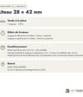 Liteau en pin sylvestre traité autoclave vert classe 4 – Section 28x42 mm, commande et livraison, Abri Français