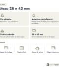 Liteau en pin sylvestre traité autoclave vert classe 4 – Section 28x42 mm, en bref, Abri Français
