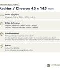 Madrier / Chevron en pin sylvestre traité autoclave vert classe 4 – Section 45x145 mm, commande et livraison, Abri Français