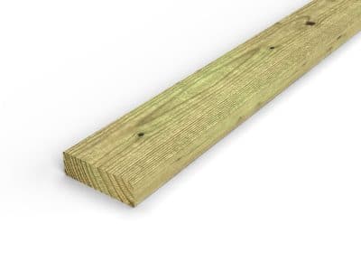 Madrier / Chevron en pin sylvestre traité autoclave vert classe 4 – Section 45x145 mm, vue principale, Abri Français