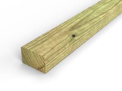 Chevron en pin sylvestre traité autoclave vert classe 4 – Section 45x70 mm, vue principale, Abri Français