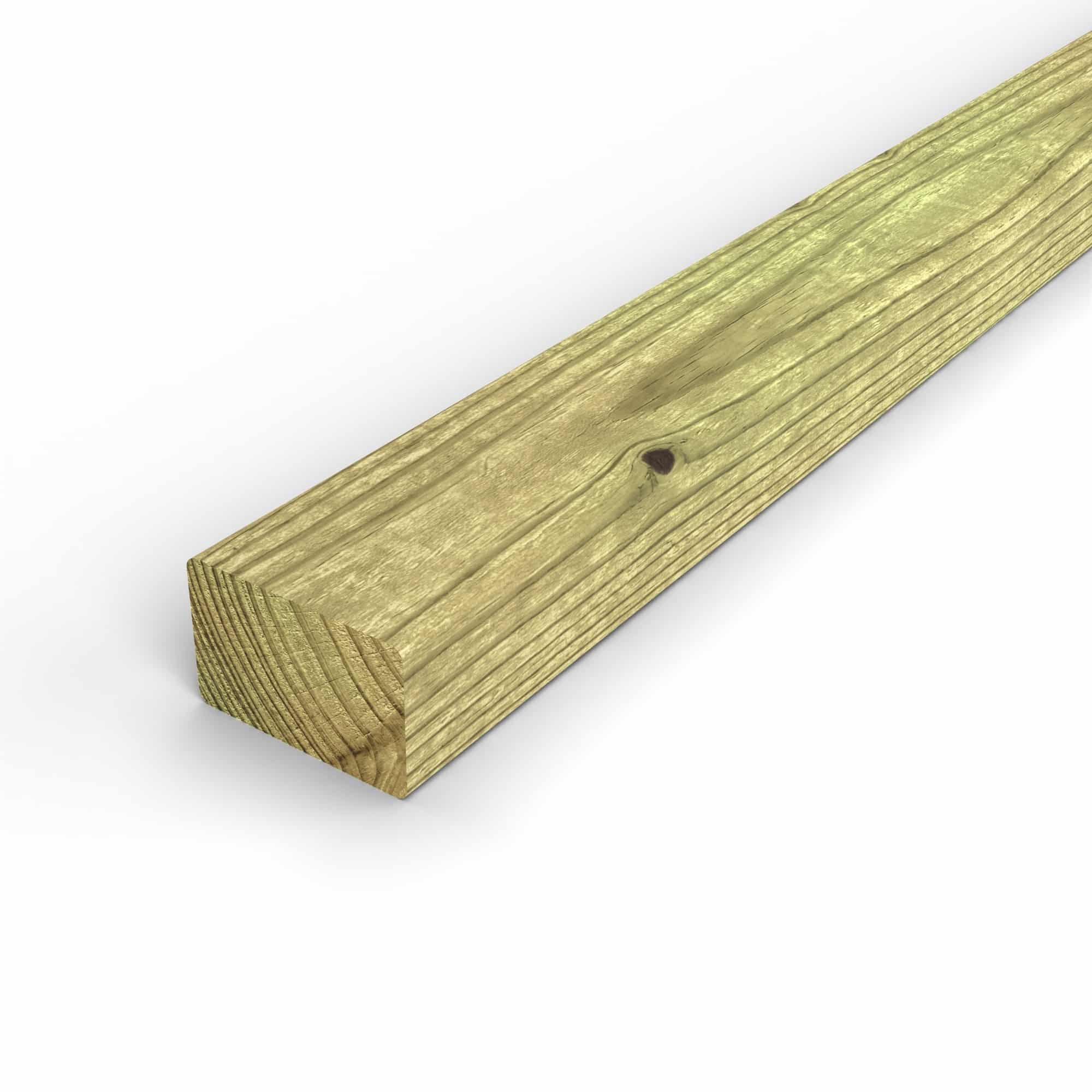 Chevron en pin sylvestre traité autoclave vert classe 4 – Section 45x70 mm, vue principale, Abri Français