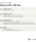 Chevron en pin sylvestre traité autoclave vert classe 4 – Section 45x95 mm, commande et livraison, Abri Français