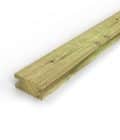 Chevron en pin sylvestre profil H traité autoclave vert classe 4 – Section 45x95 mm H, vue principale, Abri Français