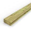 Chevron en pin sylvestre profil U traité autoclave vert classe 4 – Section 45x95 mm U, vue principale, Abri Français